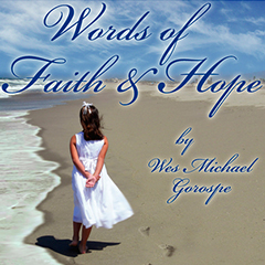 Album art: 'Words of Faith & Hope' by Wes Michael Gorospe