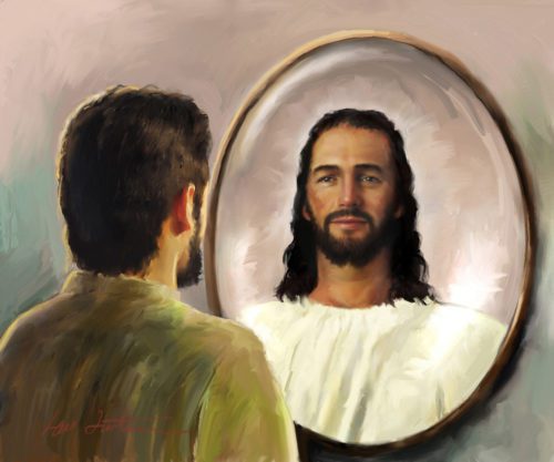 jesus mirror